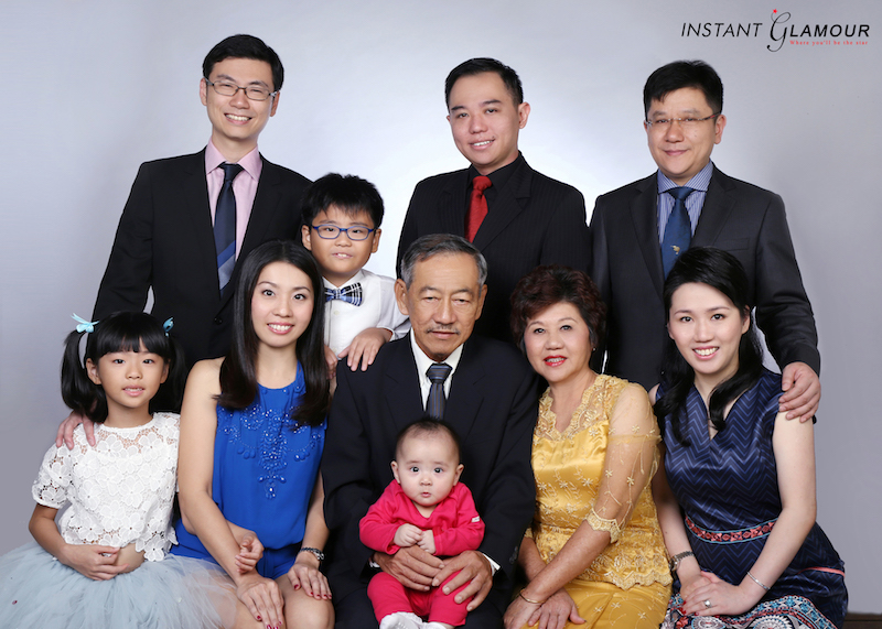 professional family portraits studio